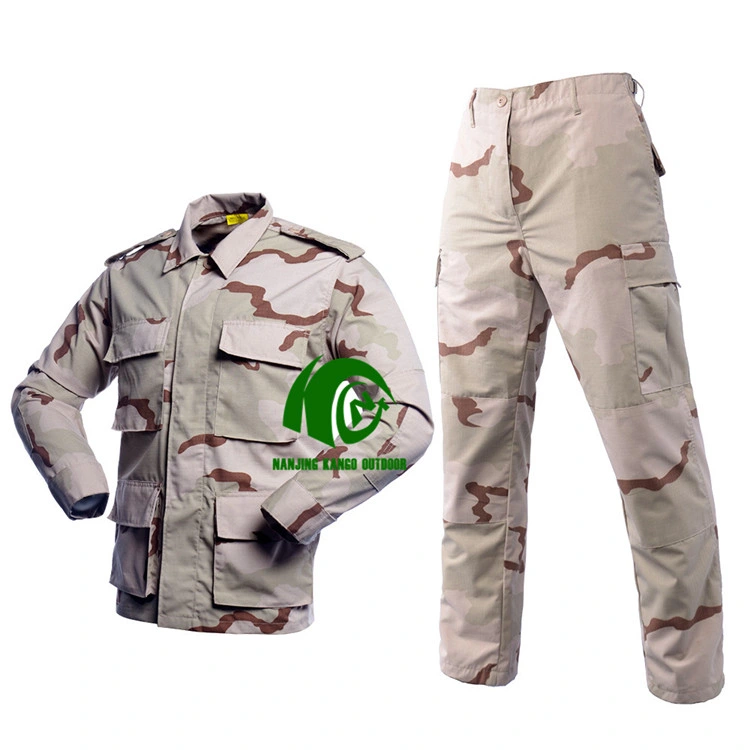 Fábrica de Kango Direct Camouflage combater Bdu uniforme militar