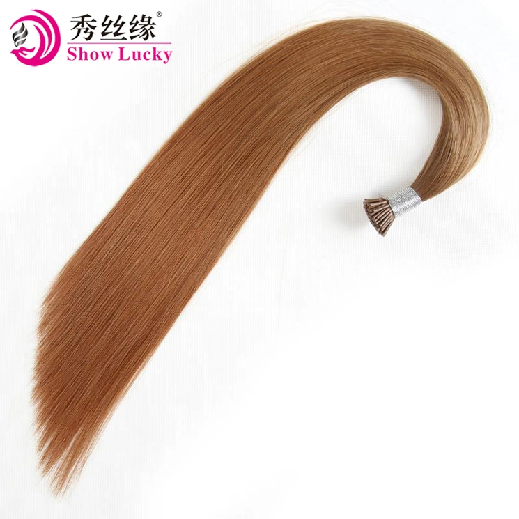 Hot Beauty Original 100% Remy Hair 100PCS/ Set Clip-in I Tip Flat Hair Extension European Straight 18inch 20inch 22inch 24inch