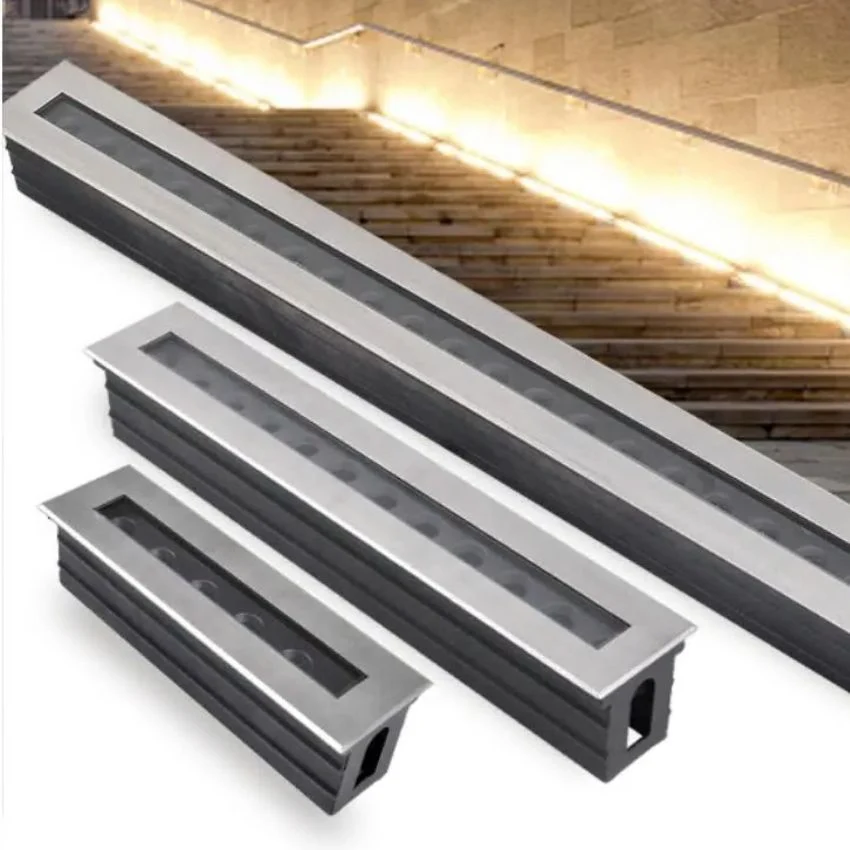 Foco LED de exterior de acero inoxidable IP67 de la pared de la luz de metro de la proyección de la fachada de iluminación integrados