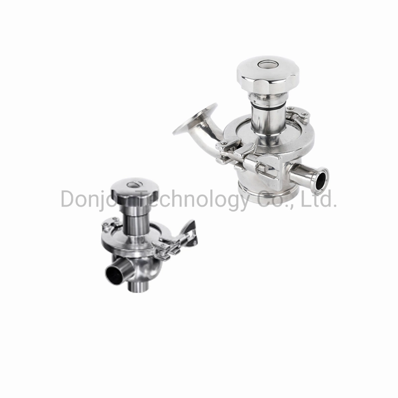 Diaphragm Manual Tank Bottom Clamp Stainless Steel Sanitary Valve