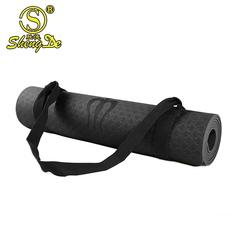 High quality/High cost performance  Non-Toxic TPE Yoga Mat Gym Fitness Equipment