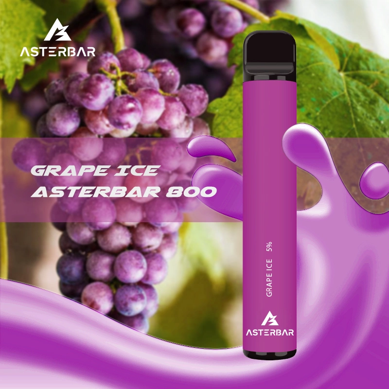 Schnelle Lieferung Asterbar 800 Puffs 15 Geschmacksrichtungen Mesh Coil Vapor