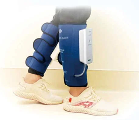 Medical Product Portable Rechargeable Wireless Leg Massager Air Compression Dvt Pump