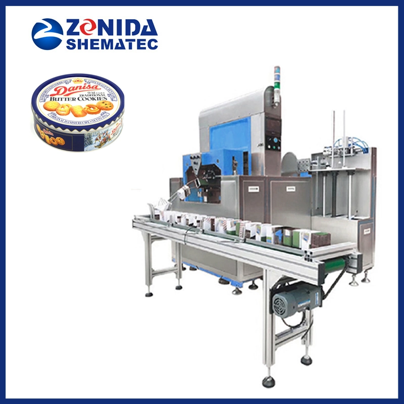 Locking Seamed Tin Can Body Production Machine