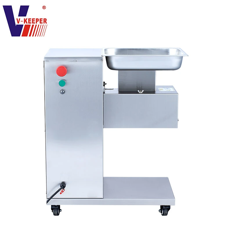 Ground Standing Meat Slicer Kitchen Equipment