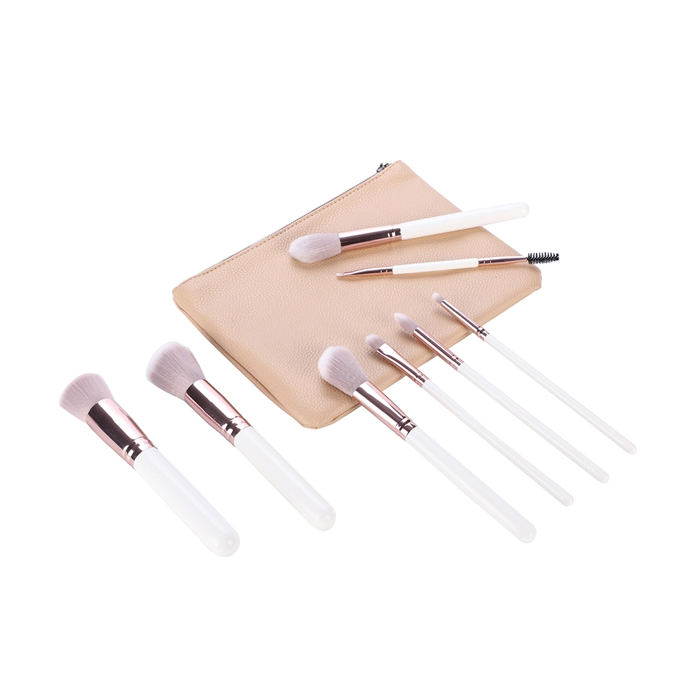 Beautichen 8pcs viajar pincel de maquillaje maquillaje cara polvos cosméticos Fundación Brush set