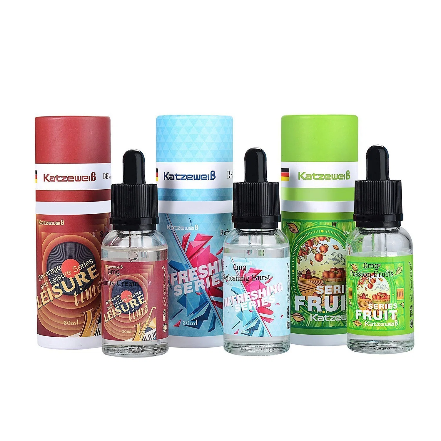 La plupart des marque populaire d'E-liquide avec bouteille de verre 10ml/20 ml/30ml