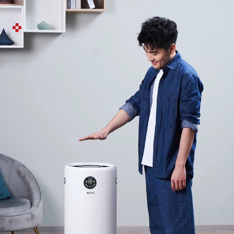 Soto-Y6 Portable Plant Purifier Medical UV Guangdong School Ionic Commercial Air Purifier