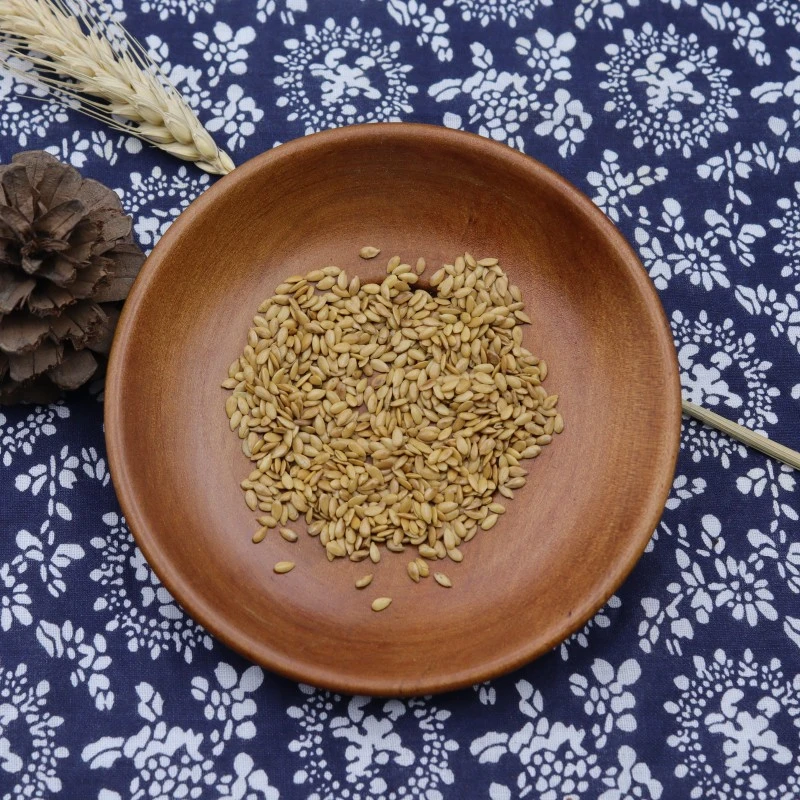 Ya mA Zi tradicional chinês natural ervas medicinais linseed secado Semente de flaxseed