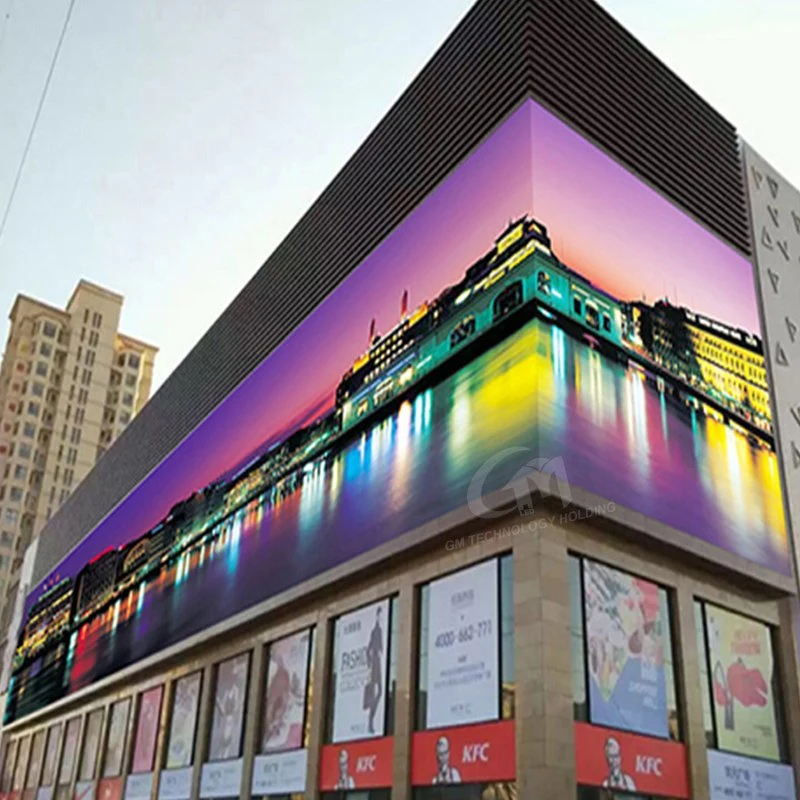 Ultra-Clear Naked Eye 3D Advertising Outdoor P4 Waterproof LED Large Screen Display