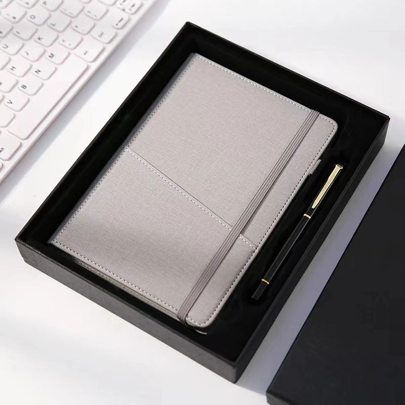 Soft Leather Office Meeting Record Book Creative Hand Account Book