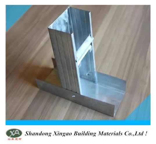 Лучшая цена новых строительных материалов легких стальных киля C канала для раздела сухой кладки металлической шпилькой и контакт