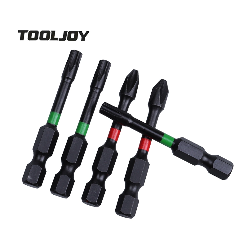 Torsion Bits Impact Bit Set 20PCS Plastic Box Packing T10 T15 T20 T25 T30 T40 Impact Screwdriver Bit Set