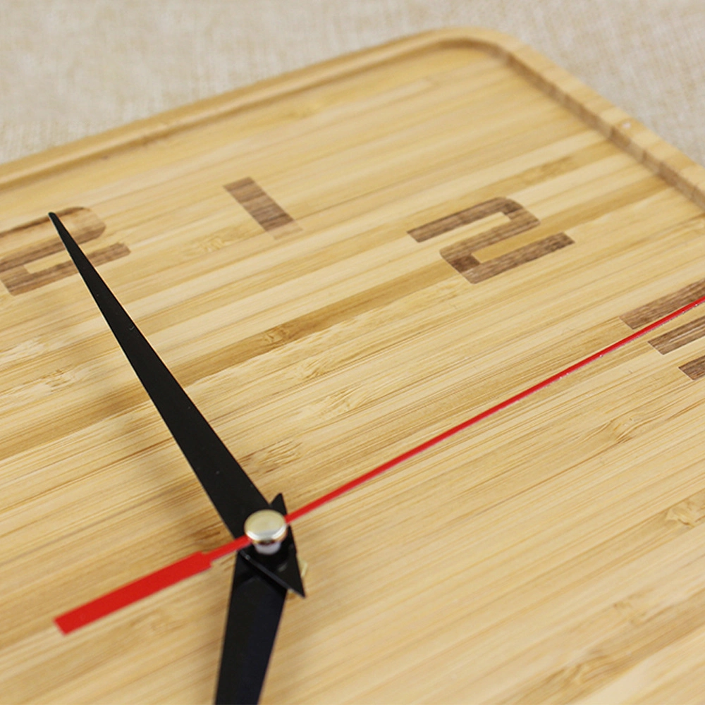 Plaza personalizados promocionales clásicos de madera de estilo retro bonito reloj de pared y vendiendo bien en todo el mundo