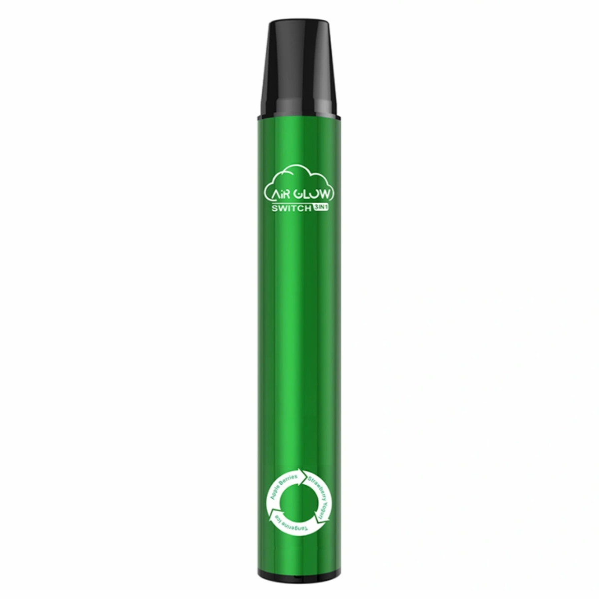 مفتاح التوهج الهوائي الأصلي 3 في 1 OEM Disposable/Chargeable قلم Vape 2400 مبطح مبطح مع 3 مبدل نكهات فابي