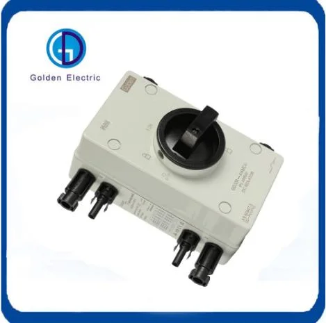 CE Standard Waterproof DC 1000V/1200V 32A Isolator Isolation Disconnect Switch