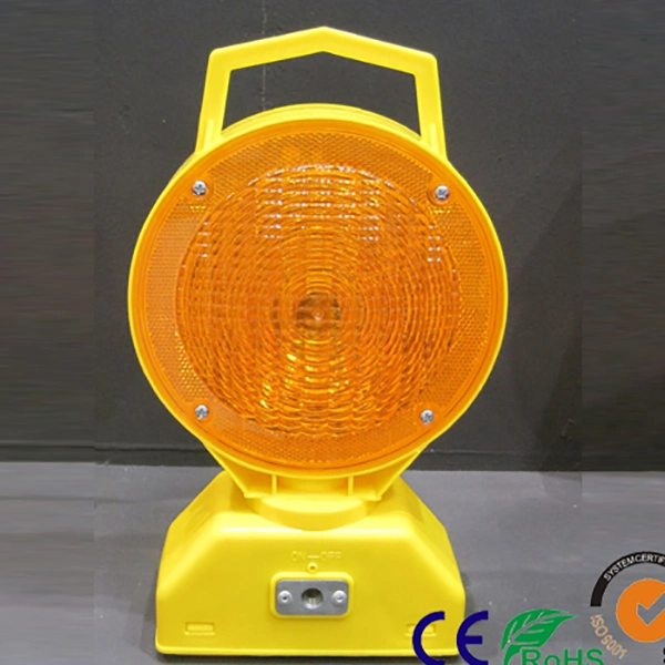 6 LED Flashing Road Construction Safety Barricade Lights