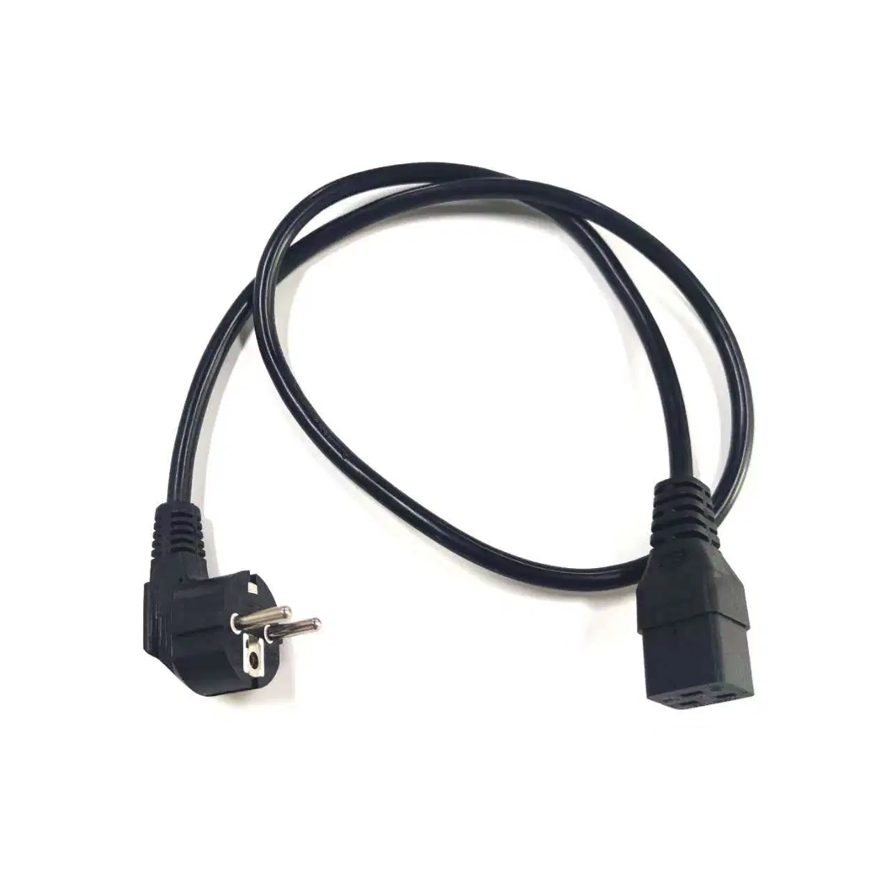 UPS PDU Server IEC320 enchufe europeo EU Schuko a C19 16A 250V cable de alimentación de CA para PC impresora Monitor