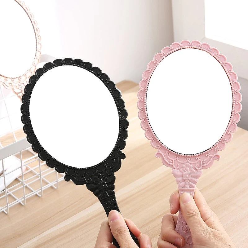 Cvintage Handheld Makeup Mirror Small Vanity Mirror