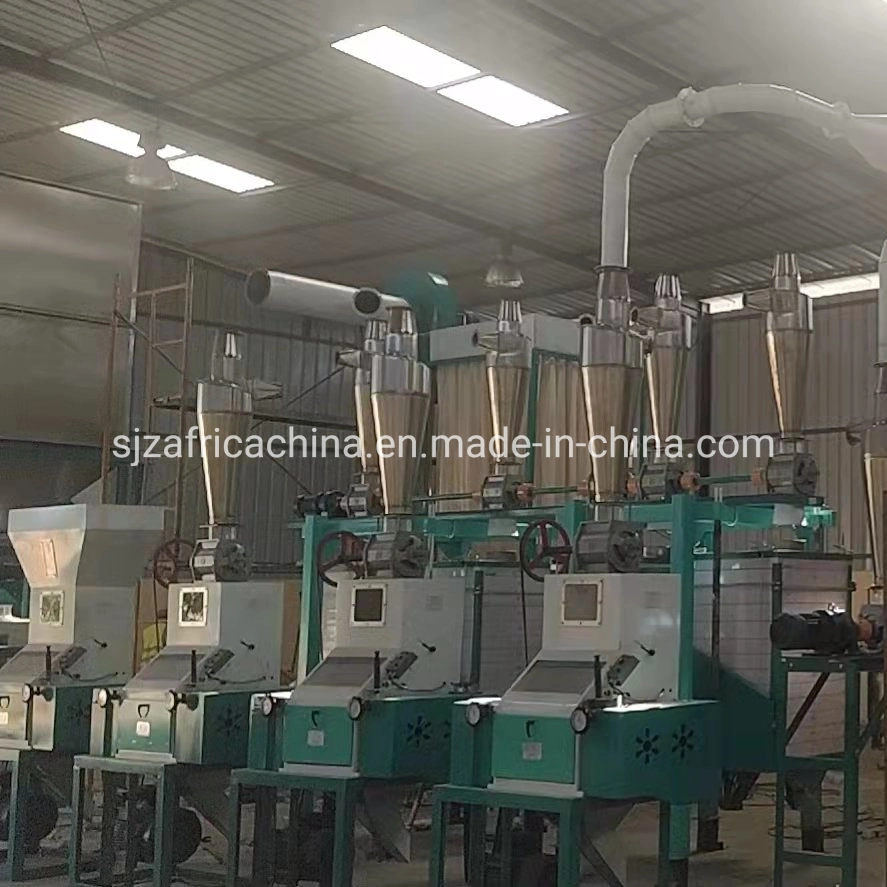 30t/24h Maize Milling Machine with Lusaka Office for Africa