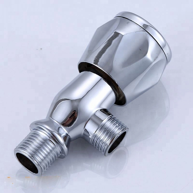 Saint Lucia Hot Sales Chrome Plated Cold Drain 90 Degree Zinc Angle Valve Bathroom Stop Valve