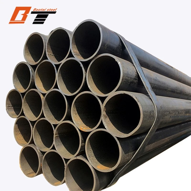 Construcción Use pared gruesa tubería SSAW API apilar soldadura espiral Tubería de acero al carbono API 5L Gas natural utiliza SSAW soldado Tubo de acero