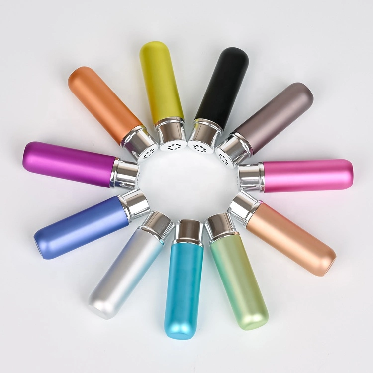 New Style Delicate Unique Shining Aluminum Aroma Therapy Inhaler Tube