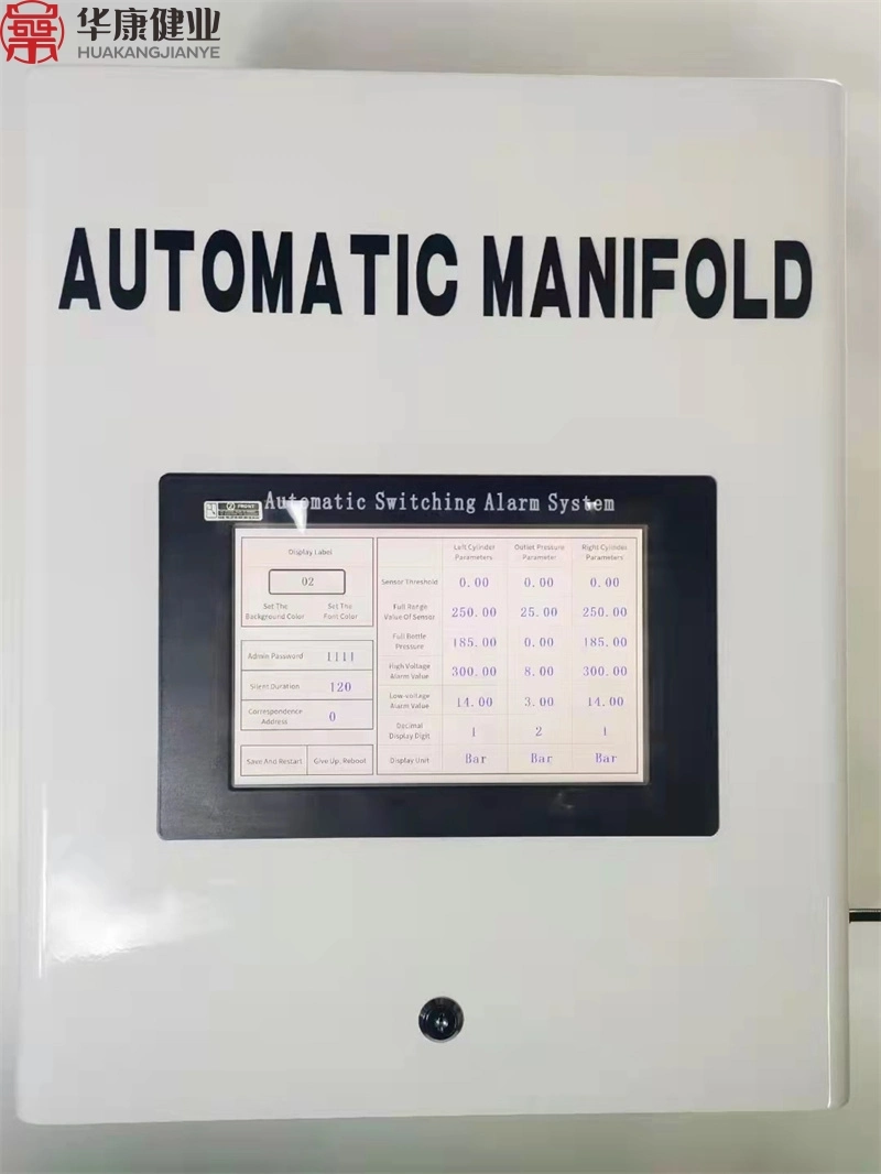 Sistema de ductos de gas de médicos de los sistemas de distribuidor automático de Médicos del colector de flujo de oxígeno de la estación de Gas