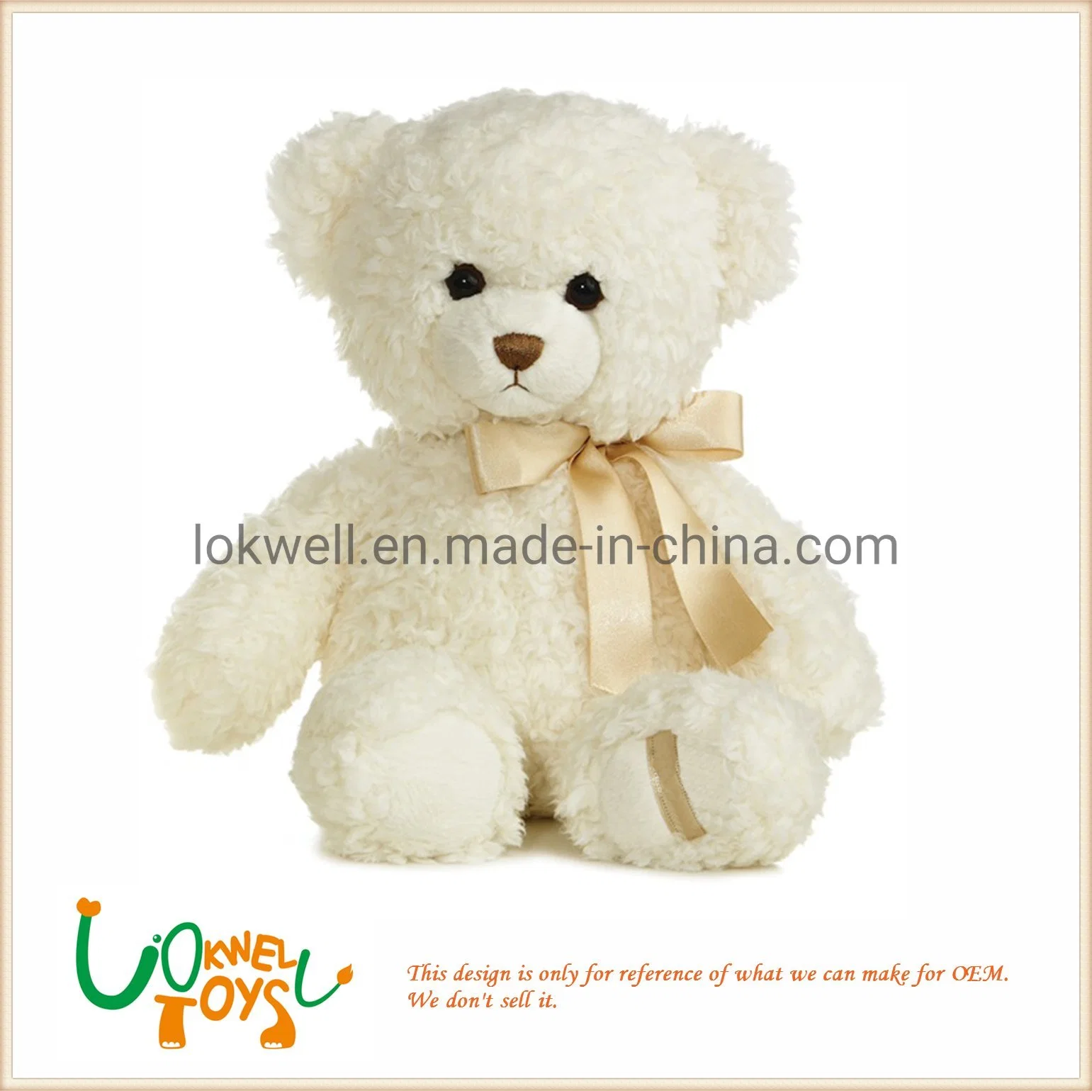 Stuffed Animal Soft Toy Brown Plush Teddy Bear