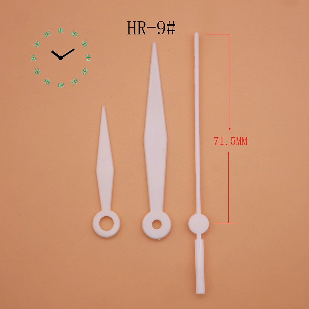 High quality/High cost performance Hr-9 White Plastic Clock Hand