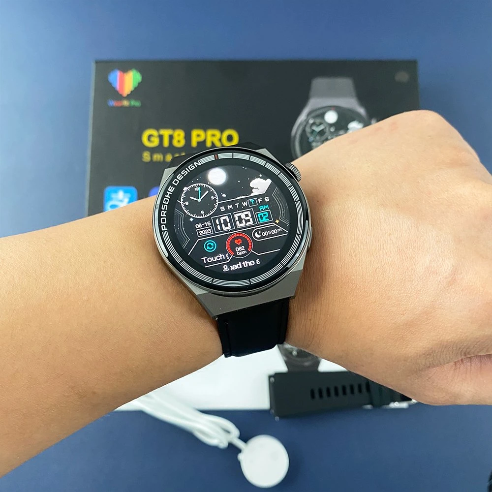 Factory OEM Gt8 PRO Full Screen HD 24 Hours Health Tracking Fitness Fashion Men Women Sports Smart Watch