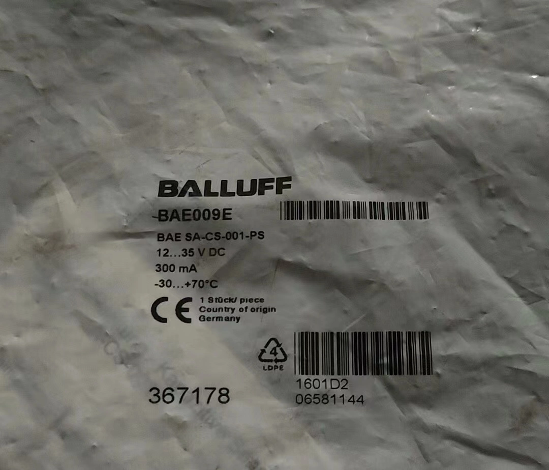 New Original Balluff Photoelectric Sensor Bae009e Bae SA-CS-001-PS