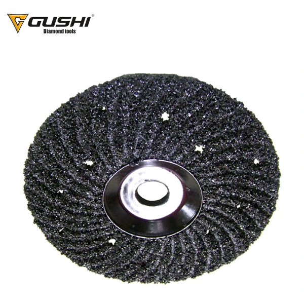 Custom 4"-7" 40#-320# Grit Zirconia Oxide Abrasive Flap Disc for Metal