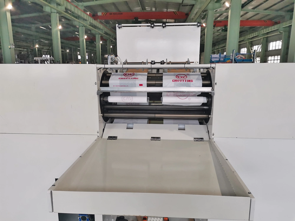 Automatic Polythene Bottom Seal Bag on Roll Supermarket Rolling Bag Making Machine Forfood Bag