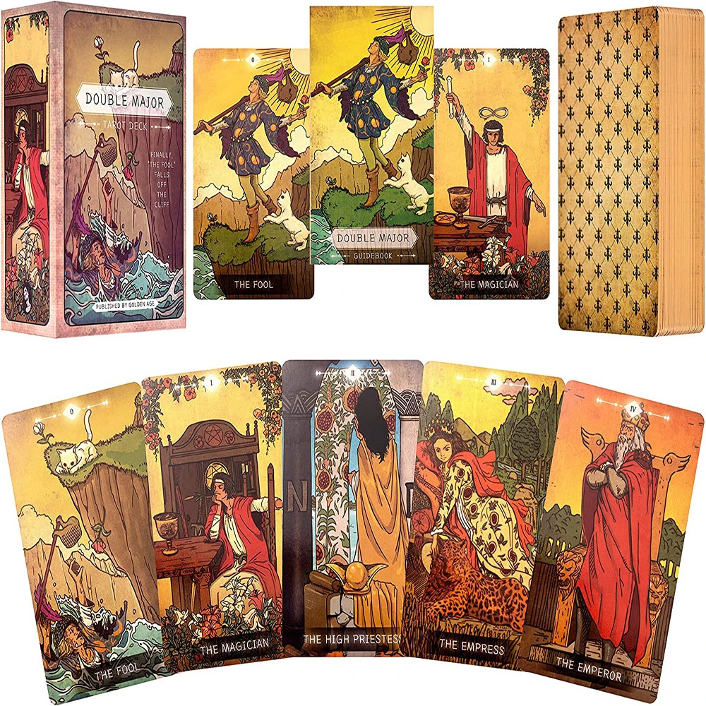 Customized Colourful Tarot Game Card