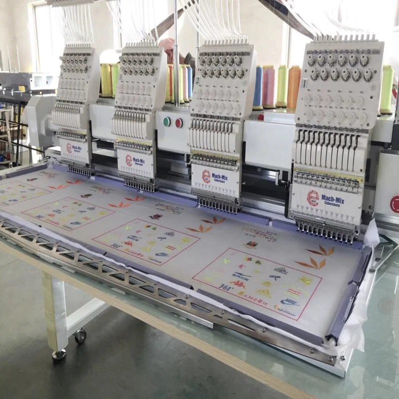 High Speed Tubular Embroidery Machine