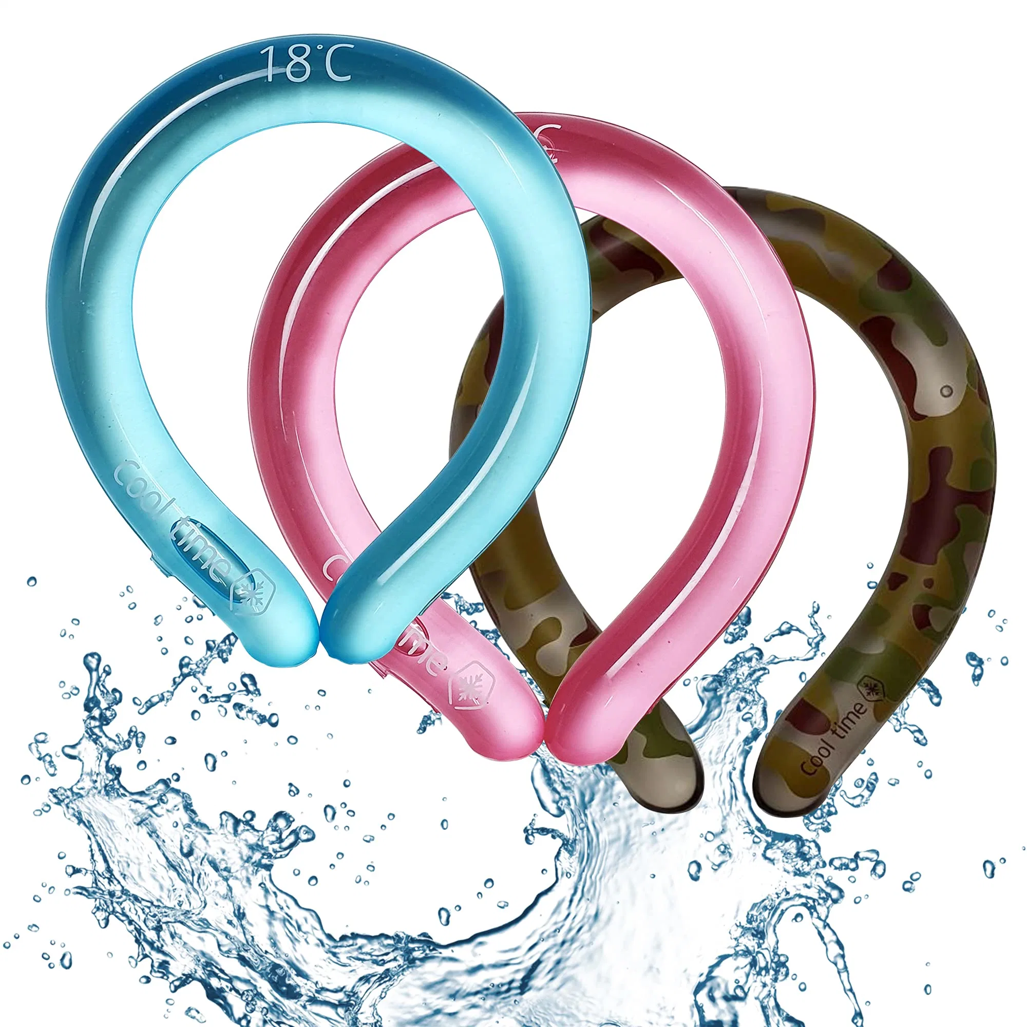 Japan PCM Ice Neck Band Neck Cooler Cooling Ice Neck Ring Ice Ring