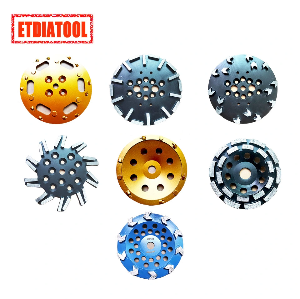 Diamond Grinding Disc Wheels Dry Wet Grinding Concrete Stone