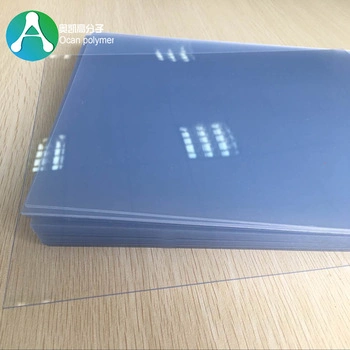 3mm Thick Crystal Clear Rigid PVC Sheet Board for Cold Bending