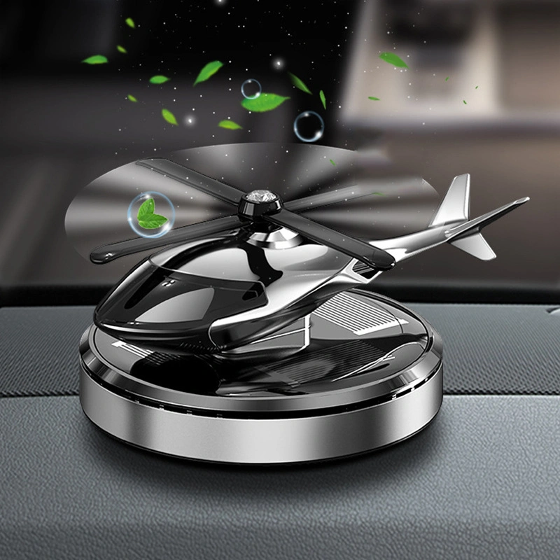 Vehicle Mounted Perfume Solar Powered Rotary Helicopter