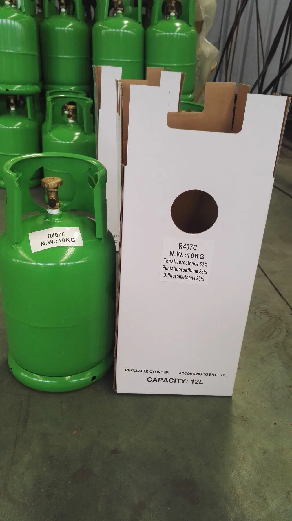 Mixed R407c Refrigerant Gas for Air Conditioner