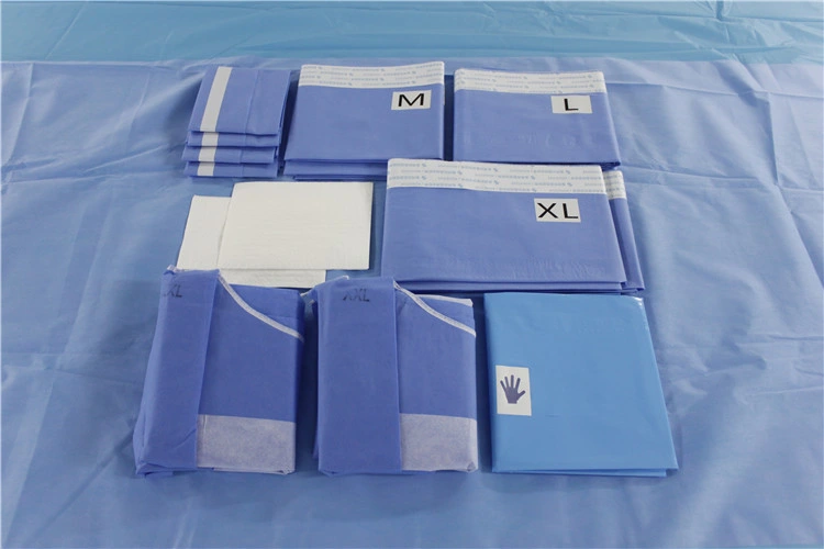 Général stérile jetable Pack Universal Pack Chirurgical Drape Pack drapé défini pour Medical