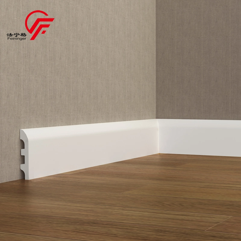 PS Polystyrene Skirting Molding Quick Easy Install White Wall Protectors Decorative Moulding