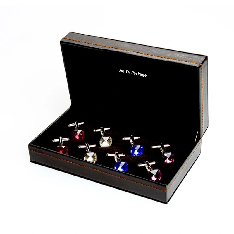 Customized Wholesale/Suppliers Jewelry Gift Cufflinks Tie Clip Display Storage Box