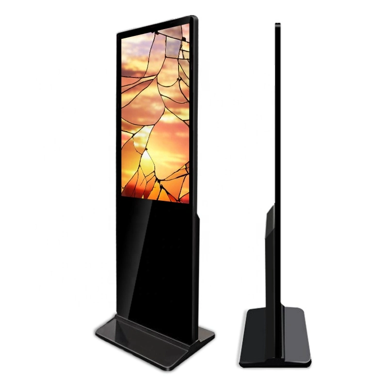 32inch Touch Screen Floor Standing Kiosk Factory Manufacture Various Indoor Digital Signage Displays Standing Kiosk Touch Screen White