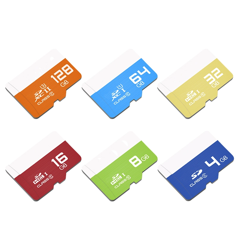 Mini SD Card Memory TF Card Class 10 Fast 2GB 4GB 8GB 16GB 32GB 64GB 128GB Extend Memory for School Work Custom Logo