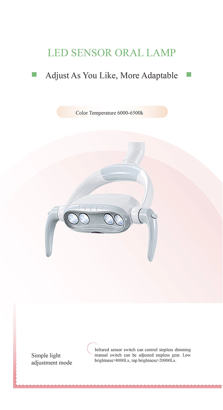 ISO 13485 Approved Dental Unit with Oral Camera System