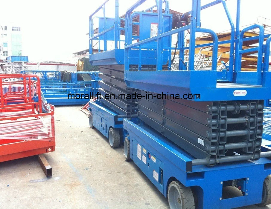 Battery Mobile Lift Table Platform for Working