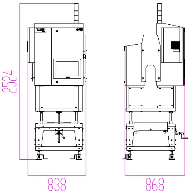 Visual Testing Machine for Capping, Liquid Level and Date Code