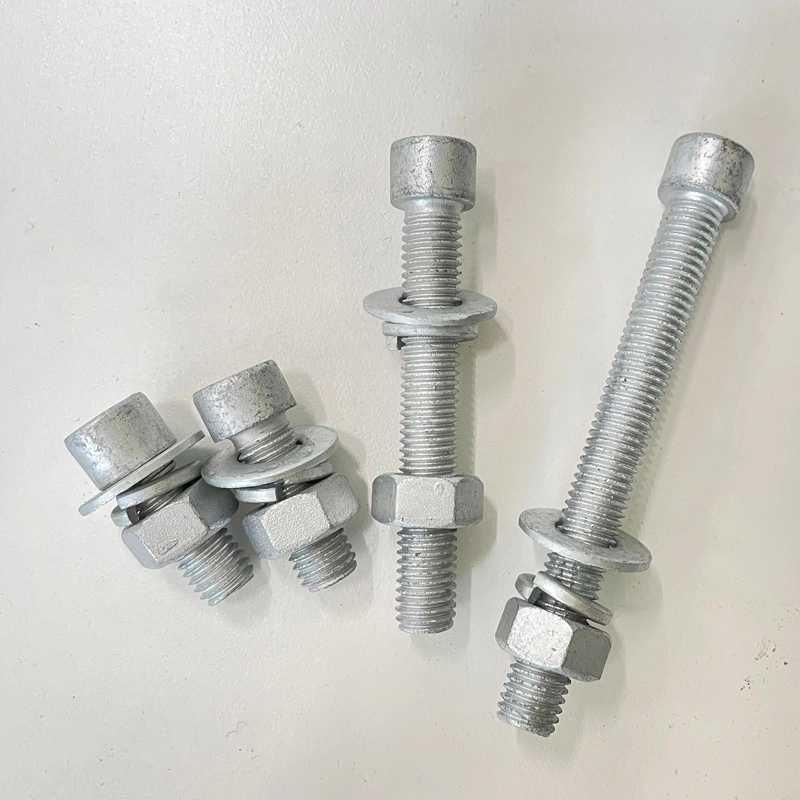 High Strength Inner Hexagon Bolt Carbon Steel Hex Bolt/Nut Solar Mounting Fasteners